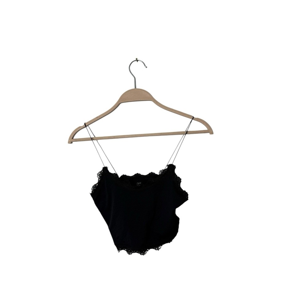 Garage NUe size XS seamless trim cami tank‎ black